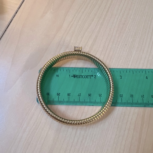 Stretchy Thick Gold Band Bracelet *NEW* - Picture 9 of 9